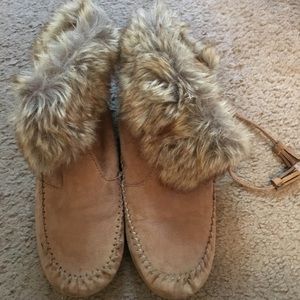 Worn maybe twice Madden Girl booties.